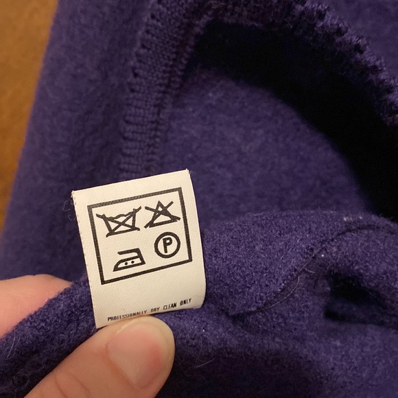 GEIGER Vintage Tyrol jacket. 100% deep plum boiled wool! BEAUTIFUL!!! - Picture 10 of 16